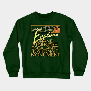 Grand Staircase Escalante National Monument Crewneck Sweatshirt